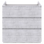 Fresca Formosa 59" Floor Standing Single Sink Bathroom Cabinet in Rustic White