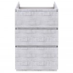 Fresca Formosa 47" Floor Standing Modern Bathroom Cabinet in Rustic White