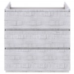 Fresca Formosa 35" Floor Standing Modern Bathroom Cabinet in Rustic White