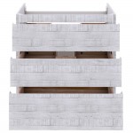 Fresca Formosa 35" Floor Standing Modern Bathroom Cabinet in Rustic White