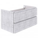 Fresca Formosa 70" Wall Hung Modern Bathroom Cabinet in Rustic White