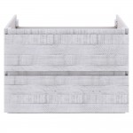 Fresca Formosa 53" Wall Hung Modern Bathroom Cabinet in Rustic White