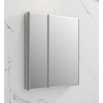 Fresca 30" Wide x 36" Tall Bathroom Medicine Cabinet w/ Mirrors, Beveled Edge