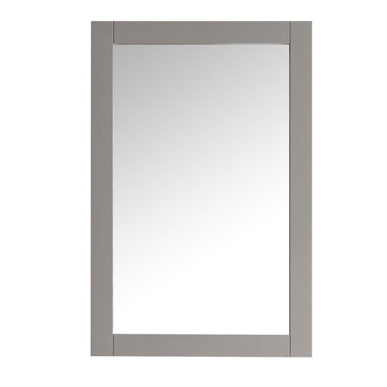 Fresca Hartford 20" Gray Traditional Bathroom Mirror