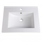 Fresca Torino 24" White Integrated Sink / Countertop