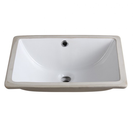 Fresca Allier White Undermount Sinks