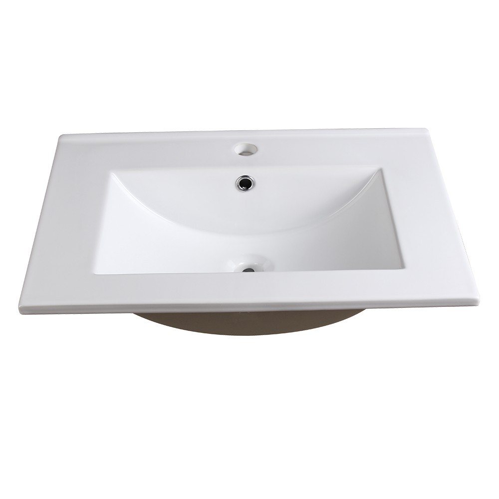 Fresca Allier 24" White Integrated Sink / Countertop