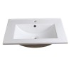 Fresca Allier 24" White Integrated Sink / Countertop
