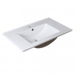 Fresca Allier 30" White Integrated Sink / Countertop