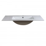 Fresca Allier 36" White Integrated Sink / Countertop