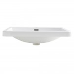 Fresca Milano 26" White Integrated Sink / Countertop