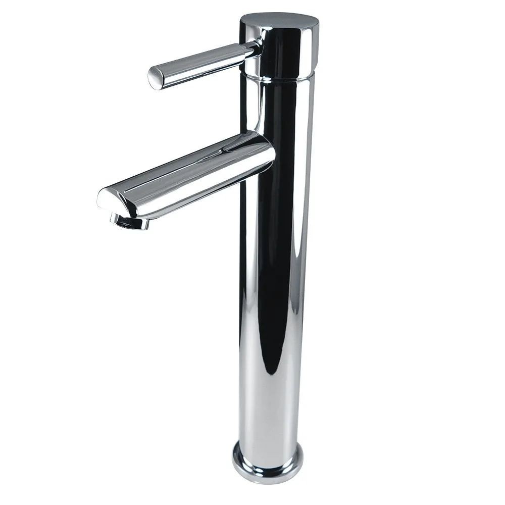 Fresca Tolerus Single Hole Vessel Mount Bathroom Vanity Faucet - Chrome