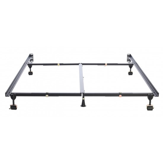 Premium Clamp Style Bed Frame Twin/Full/Queen/Cal King/E. King with 6 Legs
