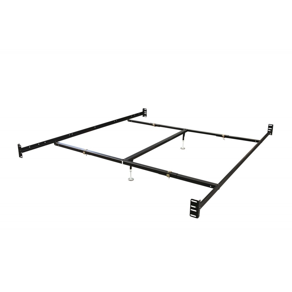 Bolt On Bed Rails California King with center support and 2 Glides