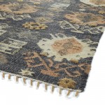 Kaleen Alejandra Collection Dark Navy Runner 2'6" x 8'