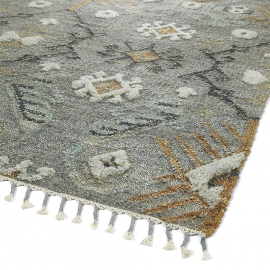 Kaleen Alejandra Collection Light Slate Area Rug 5' x 7'9"