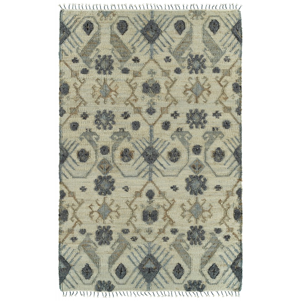 Kaleen Alejandra Collection ALJ99-44 Natural Throw Rug 2' x 3'