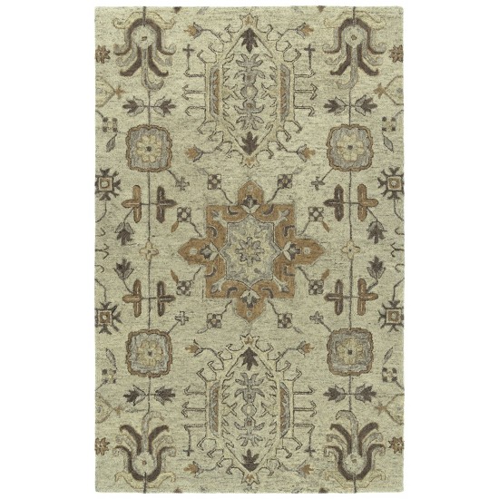 Kaleen Chancellor Collection Sand Brown Throw Rug 2' x 3'