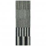 Kaleen Alzada Collection Charcoal Black Throw Rug 3' x 5'