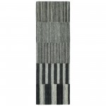 Kaleen Alzada Collection Charcoal Black Area Rug 5' x 7'9"