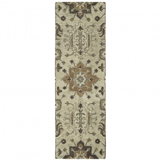 Kaleen Chancellor Collection Sand Brown Area Rug 9' x 12'