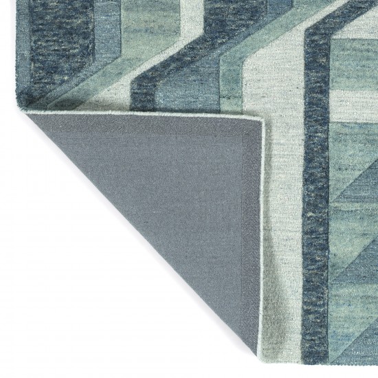 Kaleen Alzada Collection Blue Navy Runner 2'6" x 8'