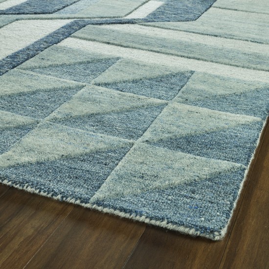 Kaleen Alzada Collection Blue Navy Throw Rug 3' x 5'