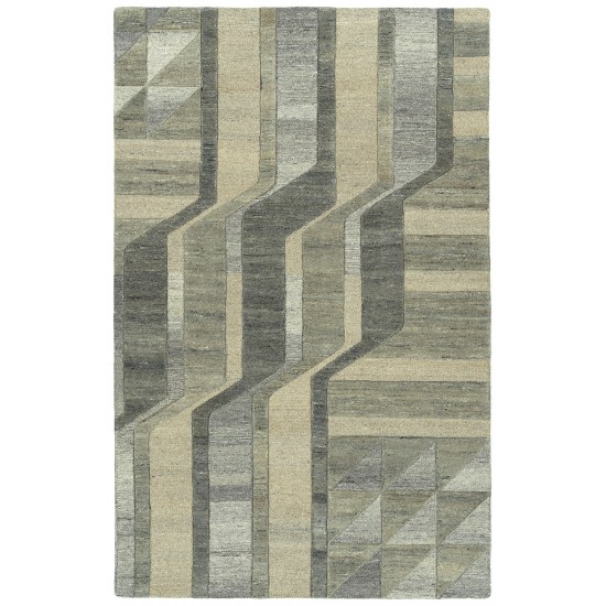 Kaleen Alzada Collection ALZ02-49 Brown Throw Rug 2' x 3'