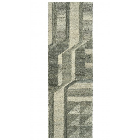 Kaleen Alzada Collection ALZ02-49 Brown Throw Rug 2' x 3'