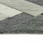 Kaleen Alzada Collection Charcoal Silver Runner 2'6" x 8'