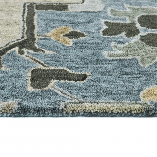 Kaleen Chancellor Collection Light Blue Throw Rug 2' x 3'