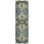 Kaleen Chancellor Collection Light Blue Throw Rug 2' x 3'