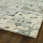 Kaleen Chancellor Collection Light Spa Throw Rug 2' x 3'