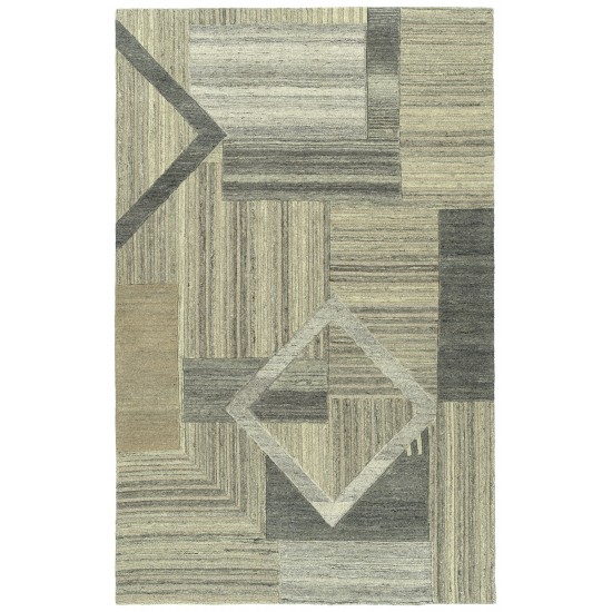 Kaleen Alzada Collection ALZ04-49 Brown Throw Rug 2' x 3'