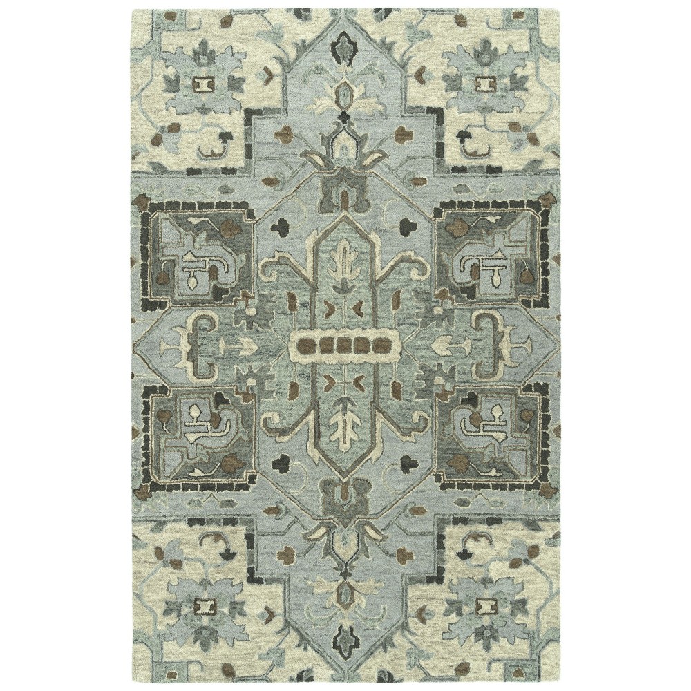 Kaleen Chancellor Collection Light Spa Area Rug 4' x 6'