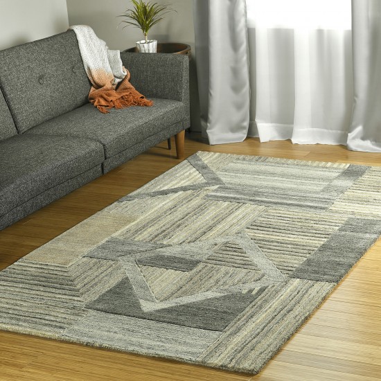 Kaleen Alzada Collection ALZ04-49 Brown Runner 2'6" x 8'