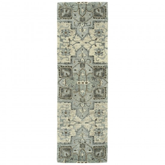 Kaleen Chancellor Collection Light Spa Area Rug 9' x 12'
