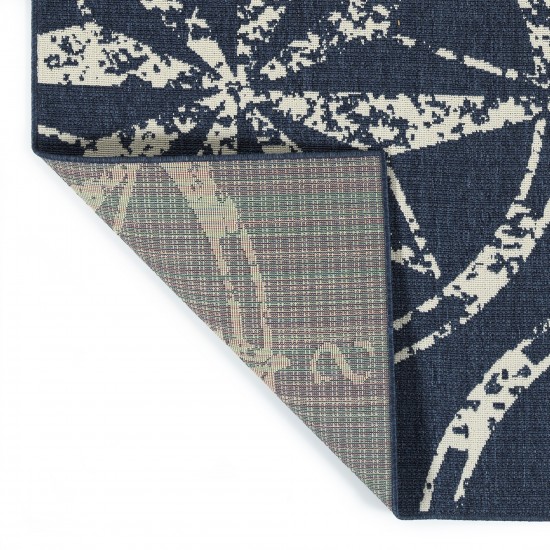 Kaleen Amalie Collection AML01-22 Navy Area Rug 5' x 7'6"