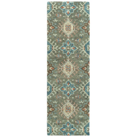 Kaleen Chancellor Collection Gray Sage Area Rug 4' x 6'