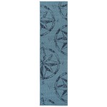 Kaleen Amalie Collection AML01-79 Light Blue Runner 2'2" x 8'