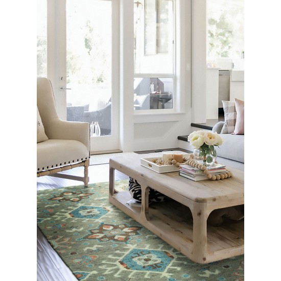 Kaleen Chancellor Collection Gray Sage Area Rug 8' x 10'