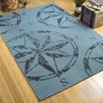 Kaleen Amalie Collection AML01-79 Light Blue Throw Rug 2'5" x 3'9"