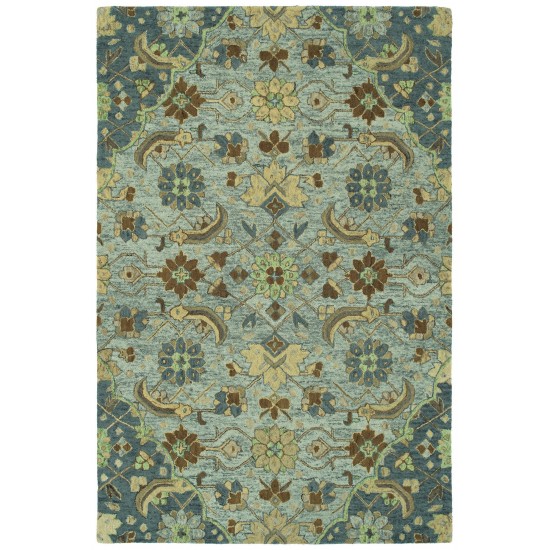 Kaleen Chancellor Collection Light Light Blue Area Rug 10' x 14'