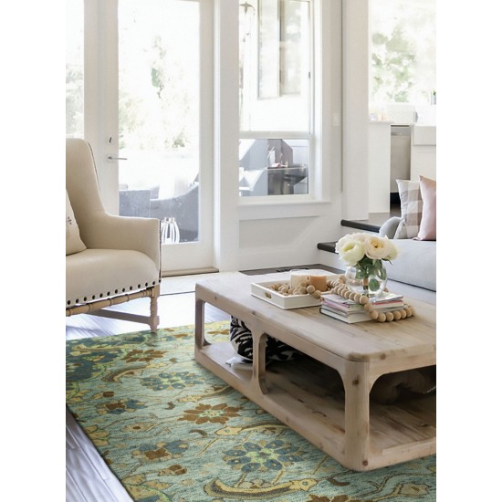 Kaleen Chancellor Collection Light Light Blue Area Rug 10' x 14'