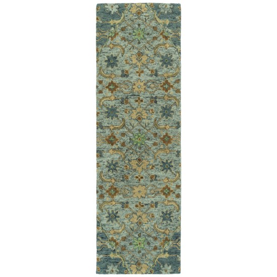 Kaleen Chancellor Collection Light Light Blue Area Rug 10' x 14'