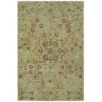 Kaleen Chancellor Collection Light Sage Throw Rug 2' x 3'