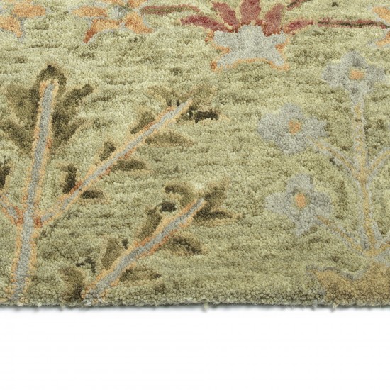 Kaleen Chancellor Collection Light Sage Throw Rug 2' x 3'