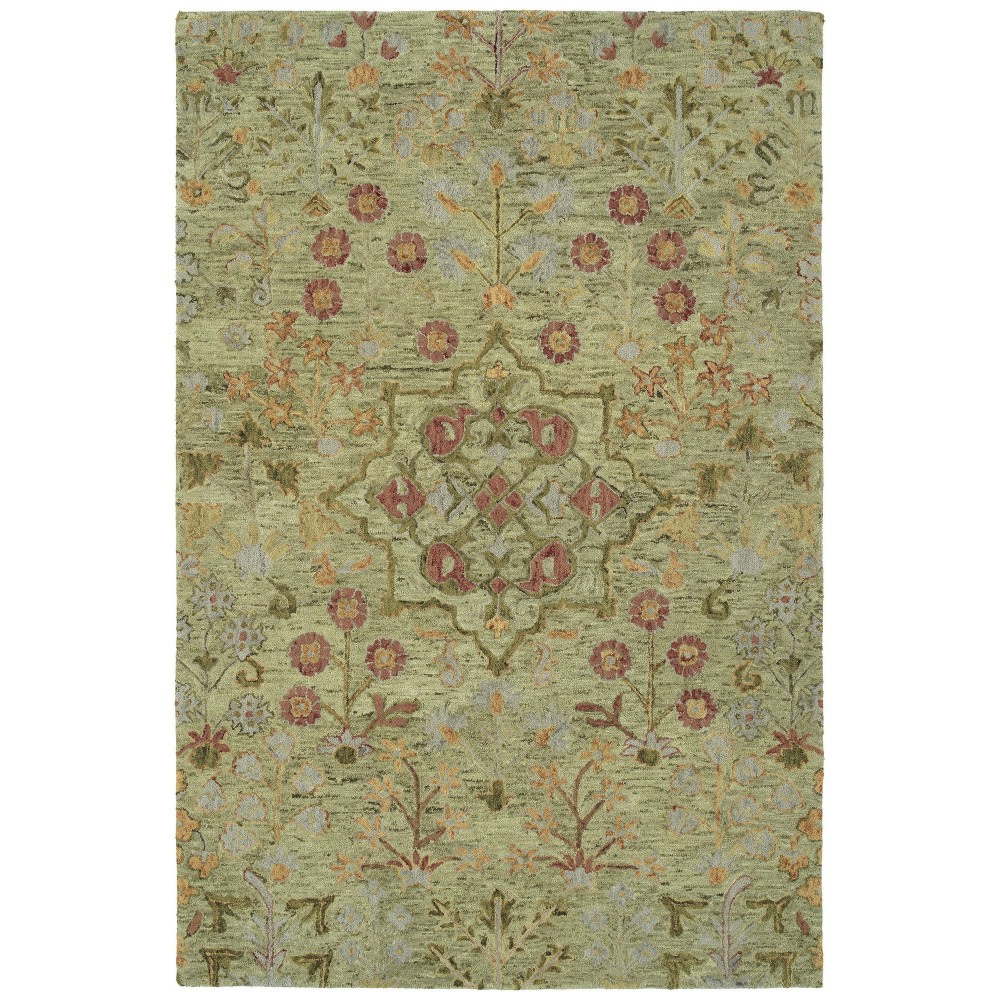 Kaleen Chancellor Collection Light Sage Runner 2'6" x 8'