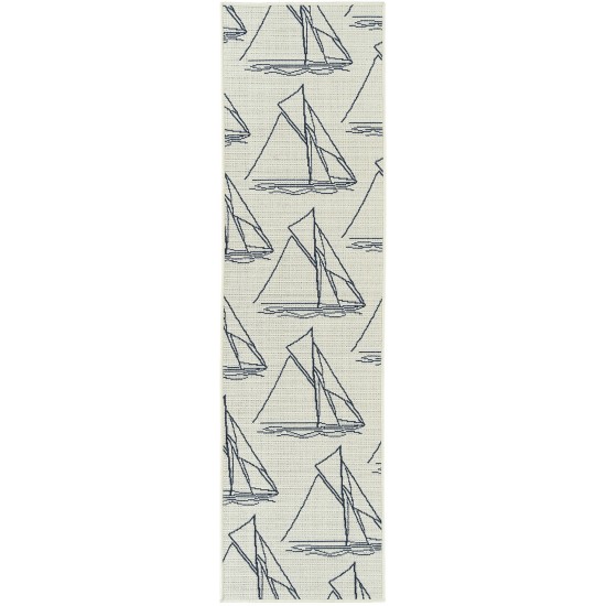 Kaleen Amalie Collection AML03-01 Ivory Runner 2'2" x 8'