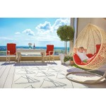 Kaleen Amalie Collection AML03-01 Ivory Area Rug 5' x 7'6"